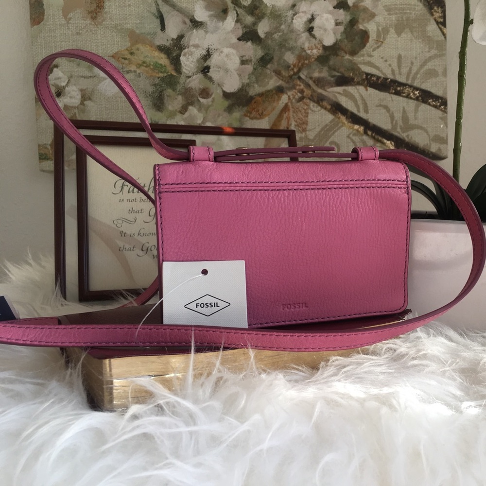 FOSSIL Mini Crossbody Bag Dusty Rose (Sold Out) 💕